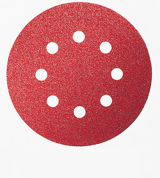25 St. Schleifblätter 125mm Red Holz K180 1 25 St. Schleifblätter 125mm Red Holz K180