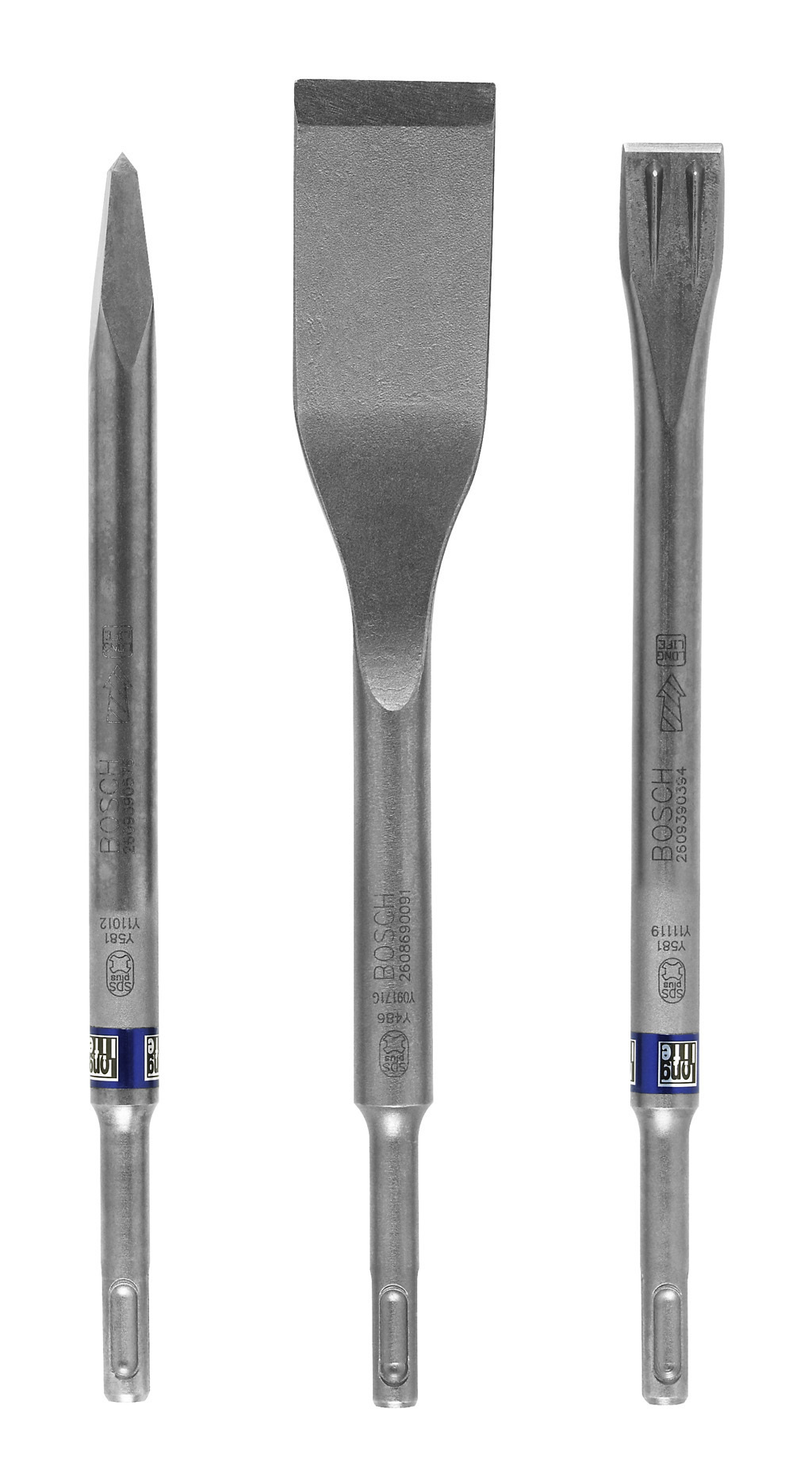 SDS-plus Meisselset 3tlg. Flies.Fla 1 SDS-plus Meisselset 3tlg. Flies.Fla