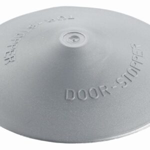 Kunststoff-Türstopper, Ø 120 x 2-25 mm, Kunststoff, grau