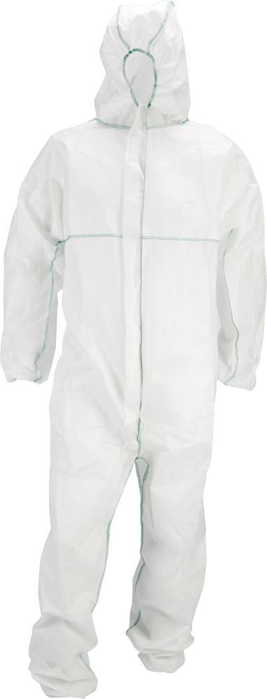 Einwegschutzanzug Comfort, Gr. XXL, weiß, FORTIS 1 Einwegschutzanzug Comfort, Gr. XXL, weiß, FORTIS
