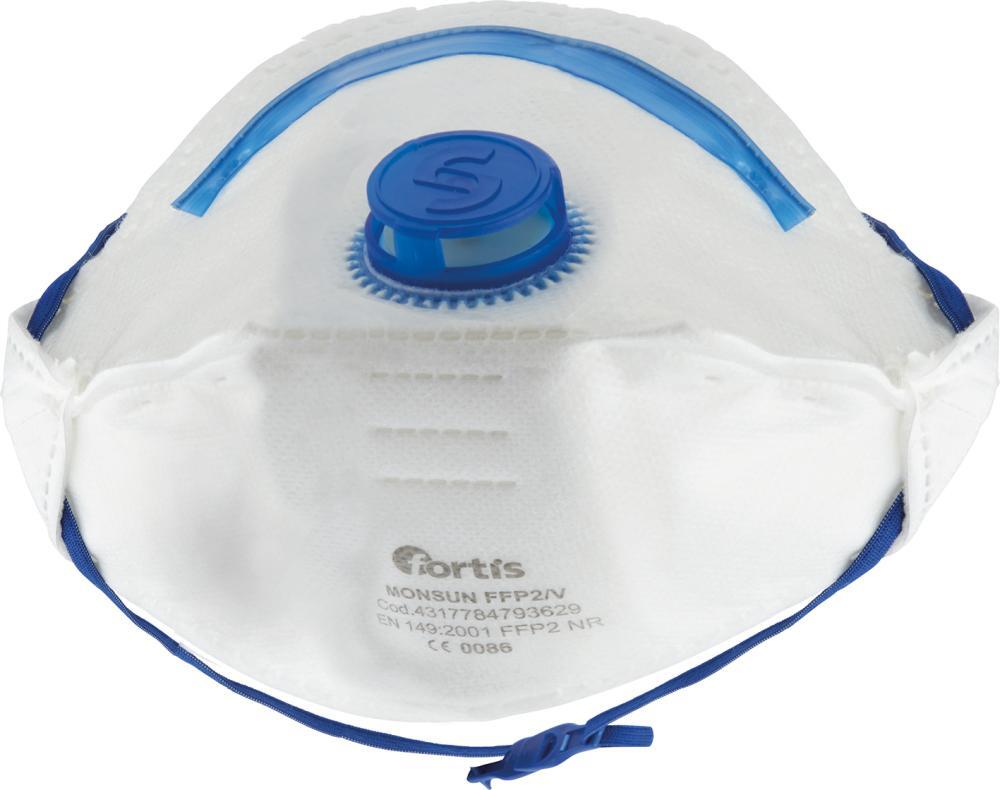 Feinstaubfaltmaske Monsun FFP Box, FORTIS 1 Feinstaubfaltmaske Monsun FFP Box, FORTIS