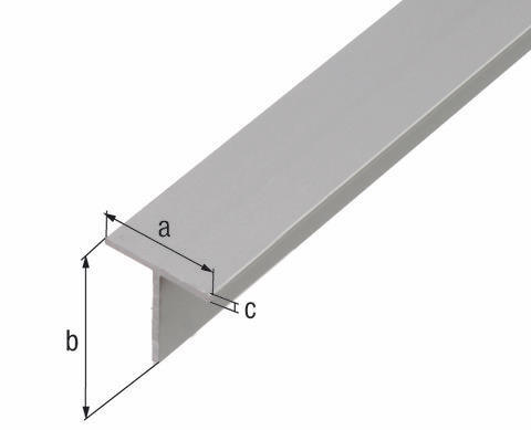 T-Profil Aluminium 1 T-Profil Aluminium