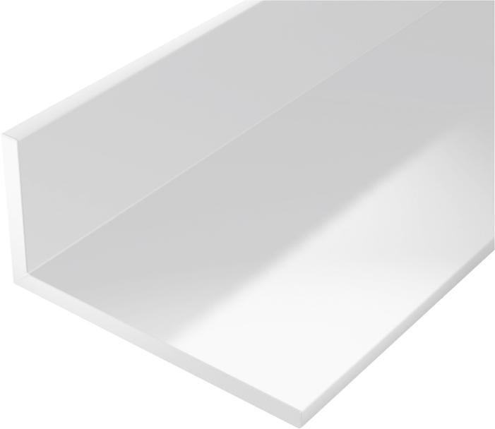 Winkelprofil Kunststoff weiß 1 Winkelprofil Kunststoff weiß