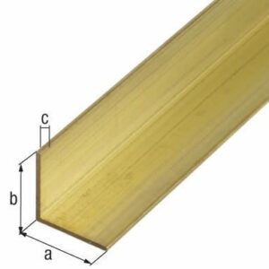 Winkelprofil Messing