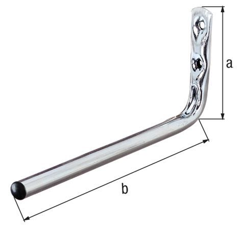 Wandhaken Stahl 1 Wandhaken Stahl
