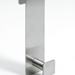 Türhängehaken, 40 x 133 x 54 mm, Edelstahl matt
