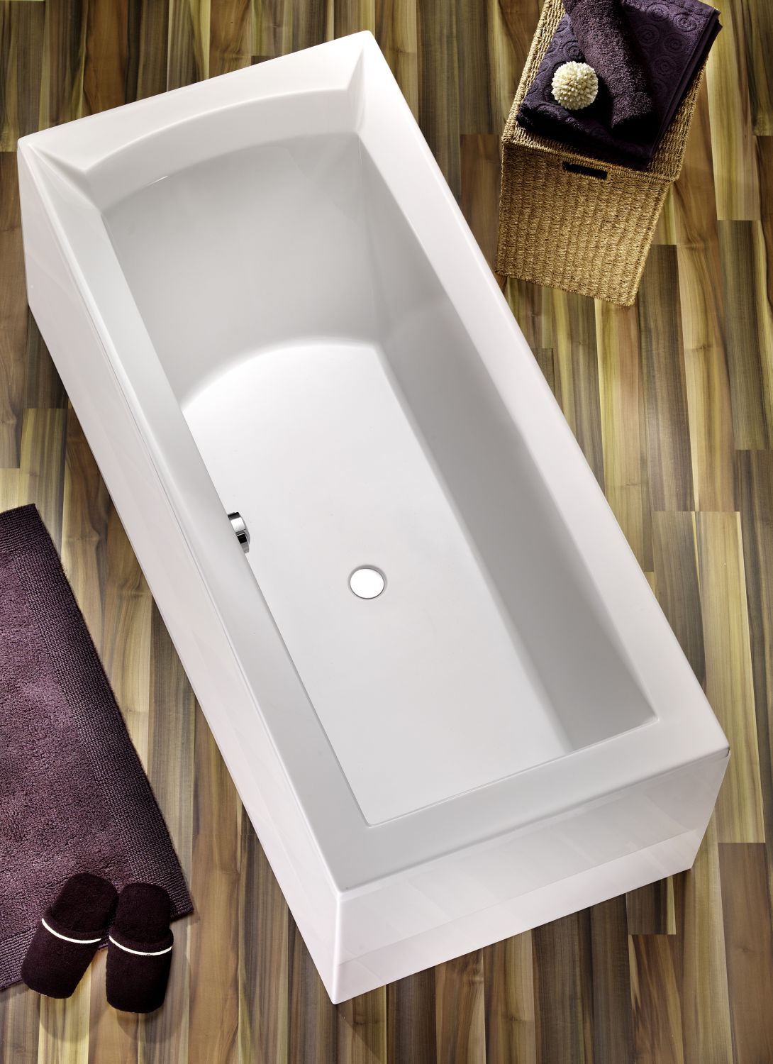 Badewanne Porta, 1700x750/500mm, weiß 1 Badewanne Porta, 1700x750/500mm, weiß