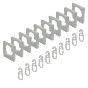 Ring 20 mm Pur eckig mit FLH
