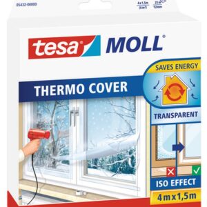 TESA Thermo Cover, Fensterisolierfolie, transparent