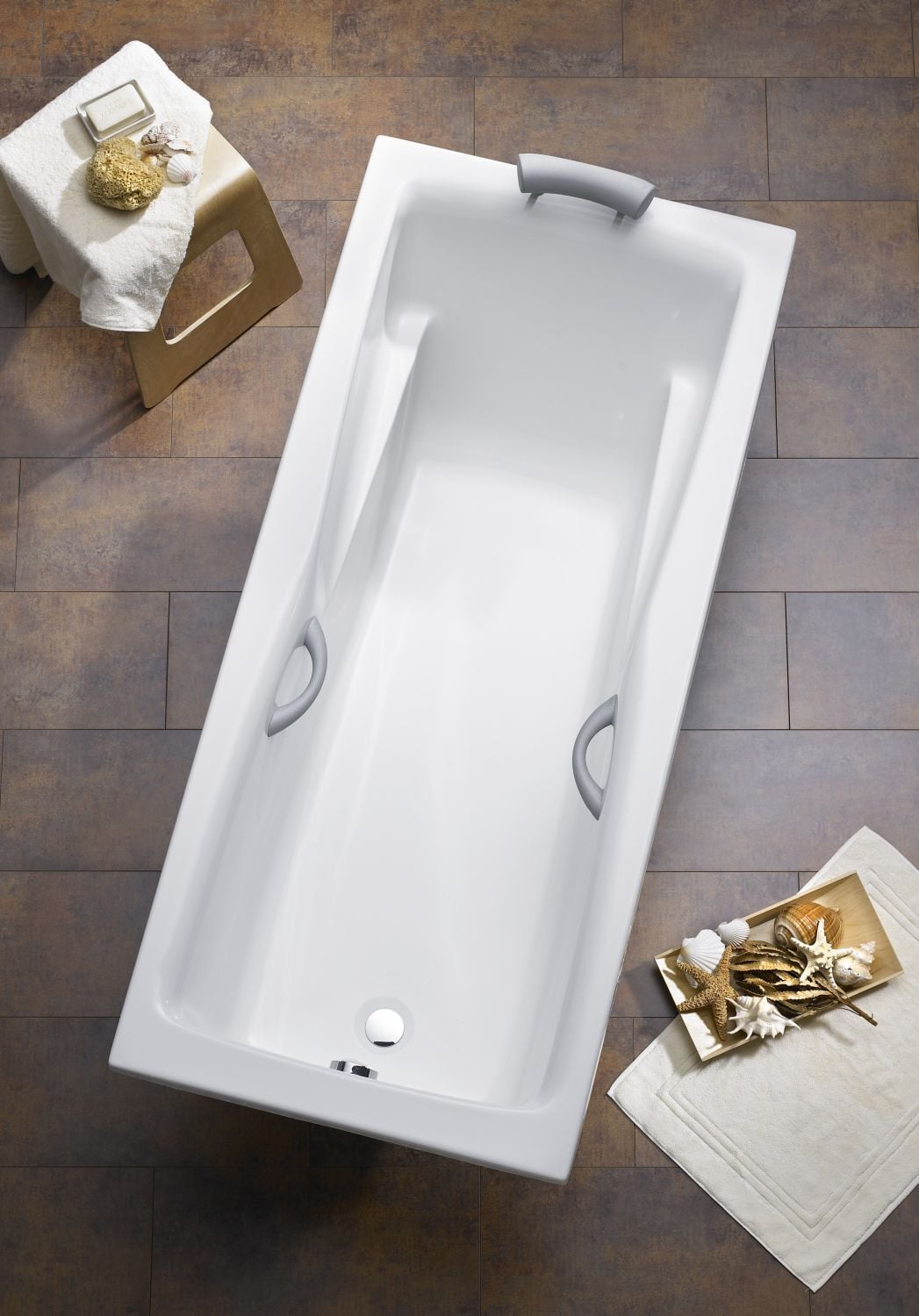 Badewanne Atlanta, weiß 1 Badewanne Atlanta, weiß