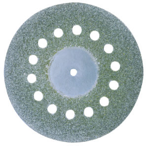 Diamantierte Trennscheibe 38 mm mit Kühllöchern