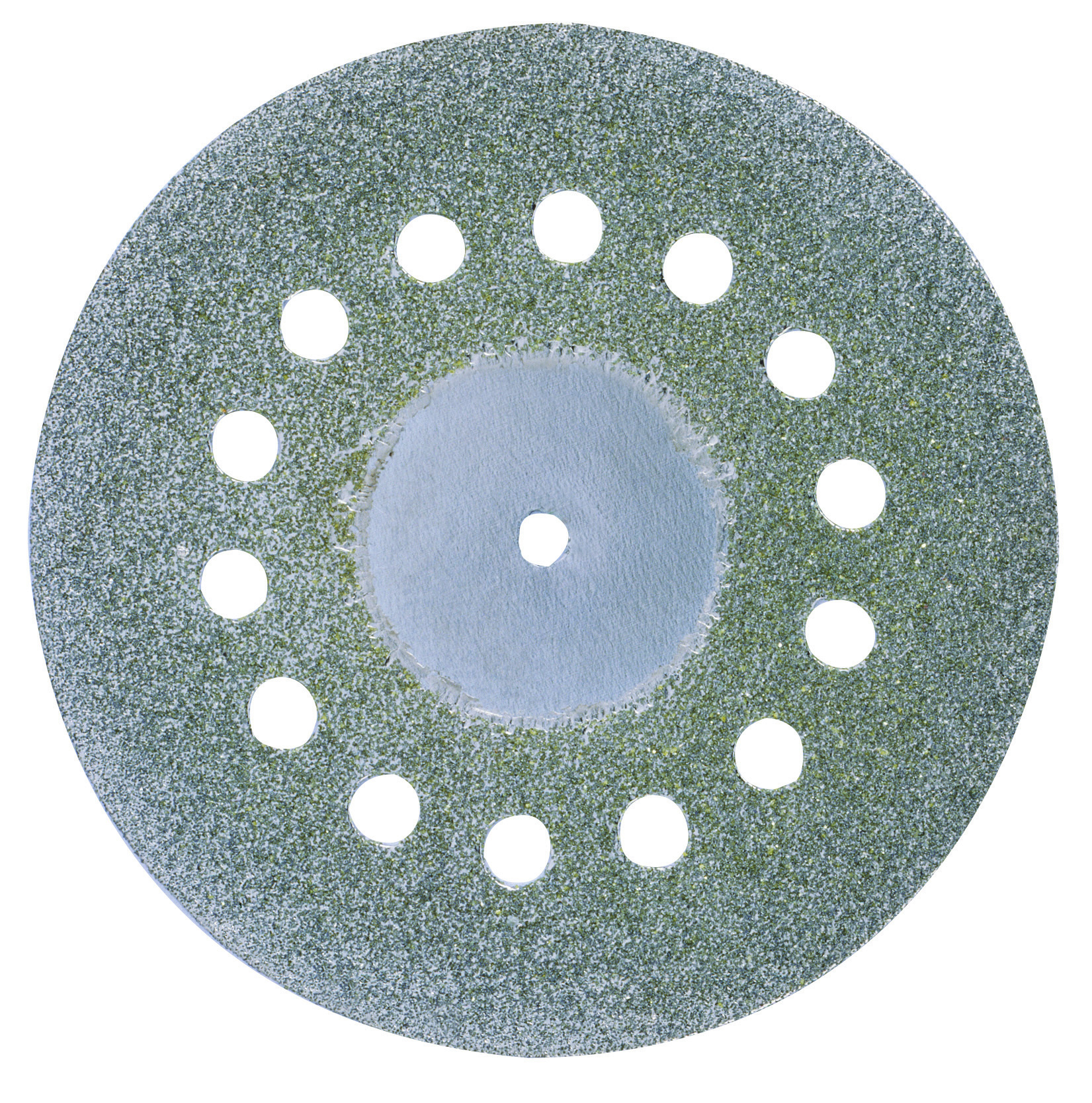 Diamantierte Trennscheibe 38 mm mit Kühllöchern 1 Diamantierte Trennscheibe 38 mm mit Kühllöchern