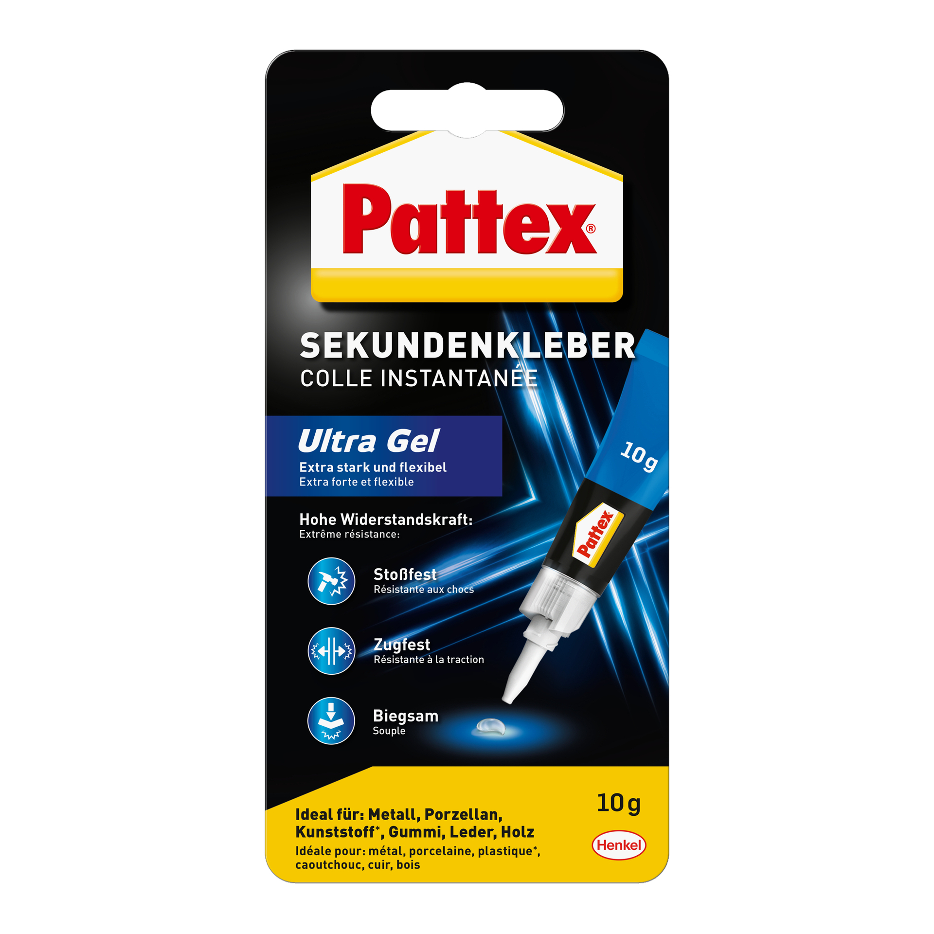 Pattex Sekunden Alleskle-ber Ultra Gel 10g 1 Pattex Sekunden Alleskle-ber Ultra Gel 10g