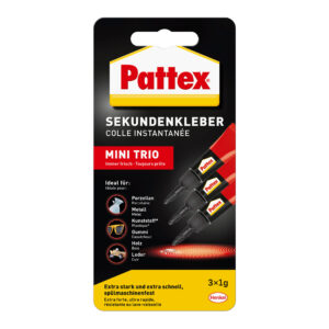 Pattex Sekundenkleber Mini Trio