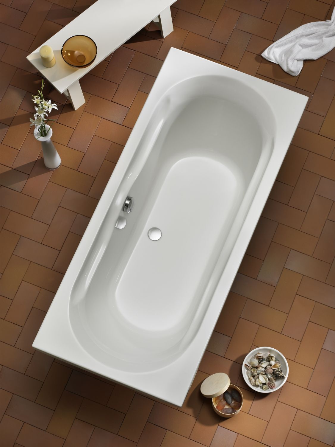 Badewanne Madera, 1800x800/420mm, weiß 1 Badewanne Madera, 1800x800/420mm, weiß