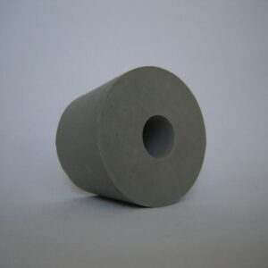 Gummistopfen mit 17mm Loch grau