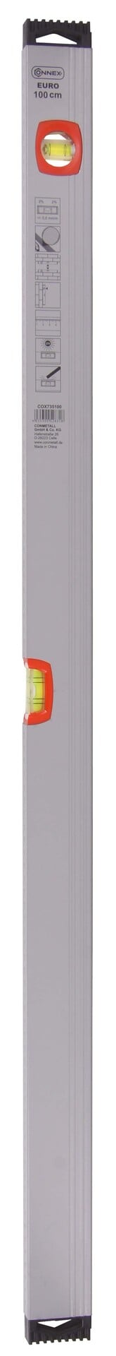 Wasserwaage 100cm Alu Gefälleanz 2% 1 Wasserwaage 100cm Alu Gefälleanz 2%