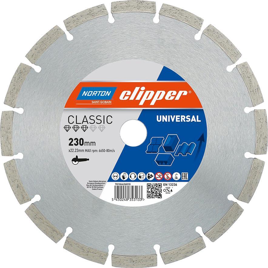 Clipper Diamant-Trenn CLAUni 18100 115x22,23 mm 1 Clipper Diamant-Trenn CLAUni 18100 115x22,23 mm