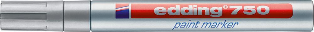Lackmarker Nr. 750 silber Edding 1 Lackmarker Nr. 750 silber Edding