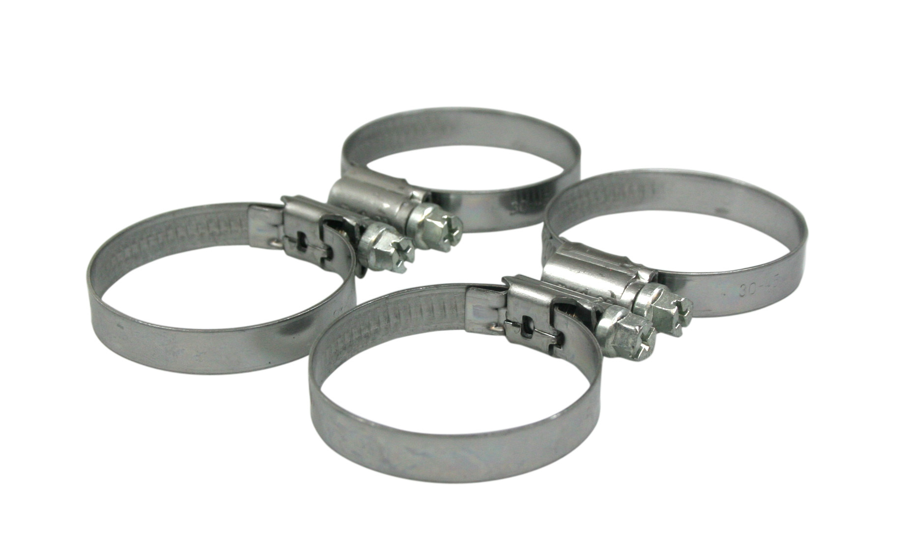 Schlauchschellen Edelstahl 4-er Set 30-45mm 1 Schlauchschellen Edelstahl 4-er Set 30-45mm