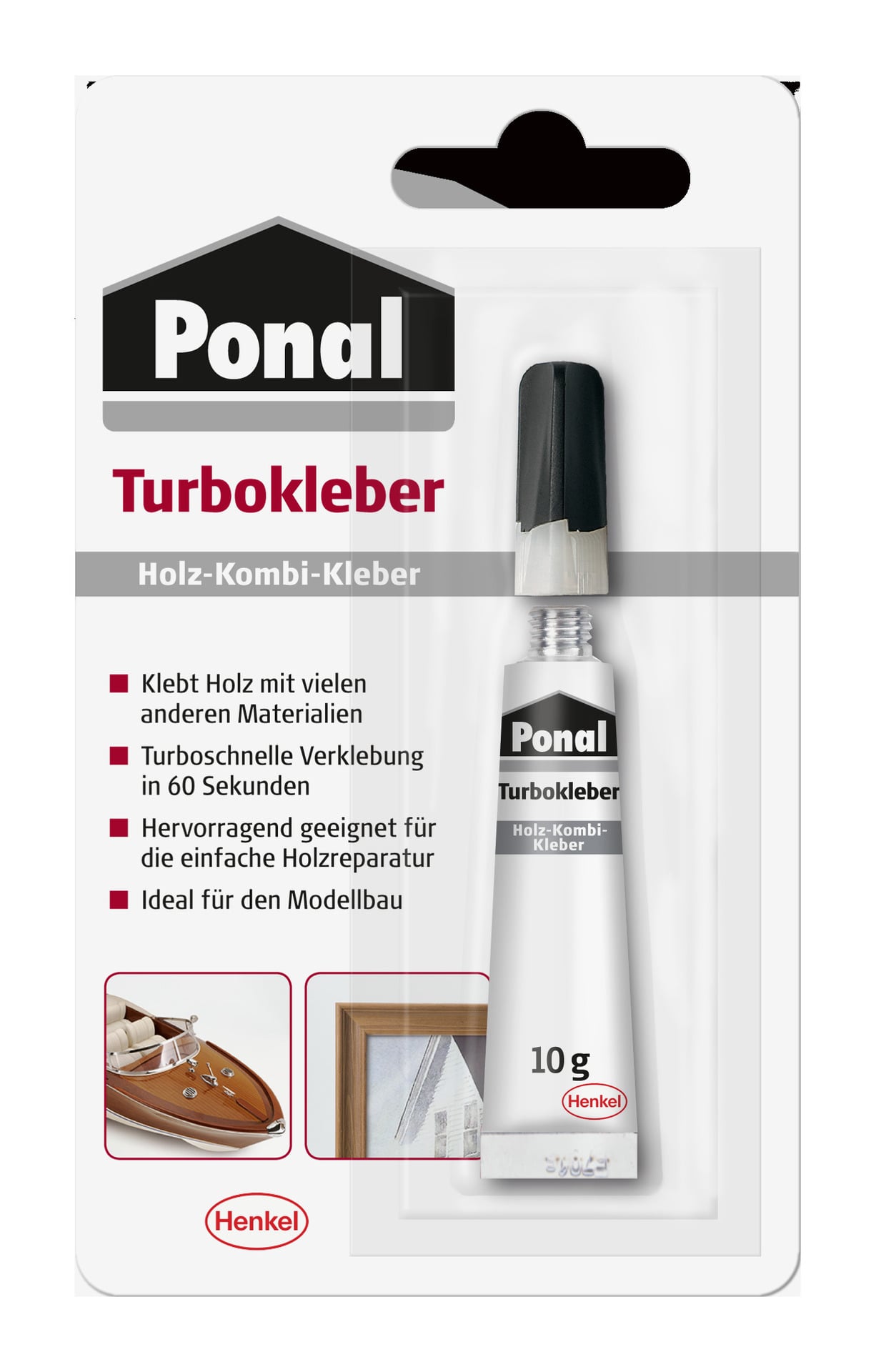 Holzkleber Turbokleber, klar & farblos, 10g 1 Holzkleber Turbokleber, klar & farblos, 10g