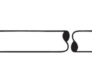 Mehrbereichs-Blindniet Alu/VA Flachrundkopf 4x10mm GESIPA