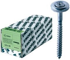 Spenglerschraube A2 verkupfert 4,5x 45 Dichtscheibe-15 E-NORMpro
