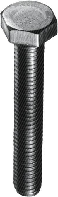 Sechskantschraube DIN 933 M 5x 16 8.8 verzinkt E-NORMpro 500 Stü