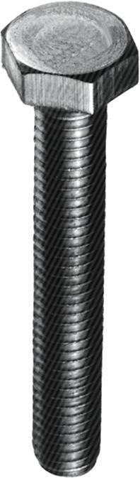 Sechskantschraube DIN 933 M 5x 40 8.8 verzinkt E-NORMpro 200 Stü
