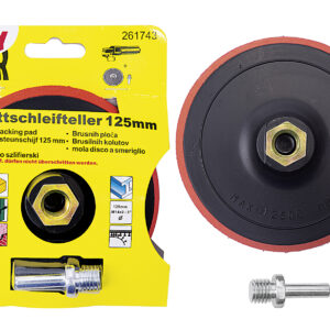 Schleifteller mit Klett 125mm