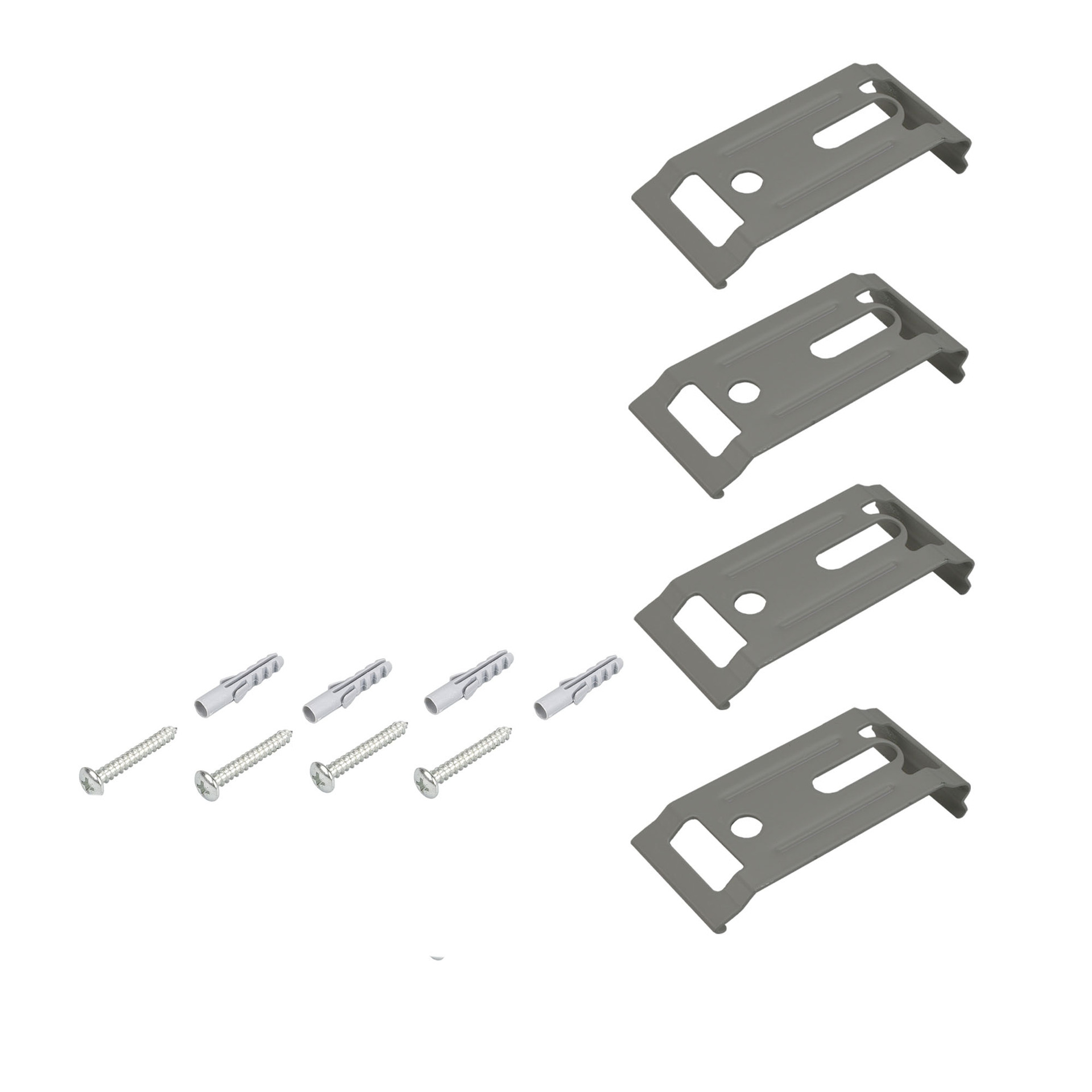 Deckenclip für Flächenvorhangschienen Schiebevorhang 1 Deckenclip für Flächenvorhangschienen Schiebevorhang