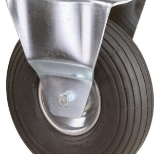 Bockrolle 260mm L410.C90 Platte,Luftrad,RL L410.C90.260