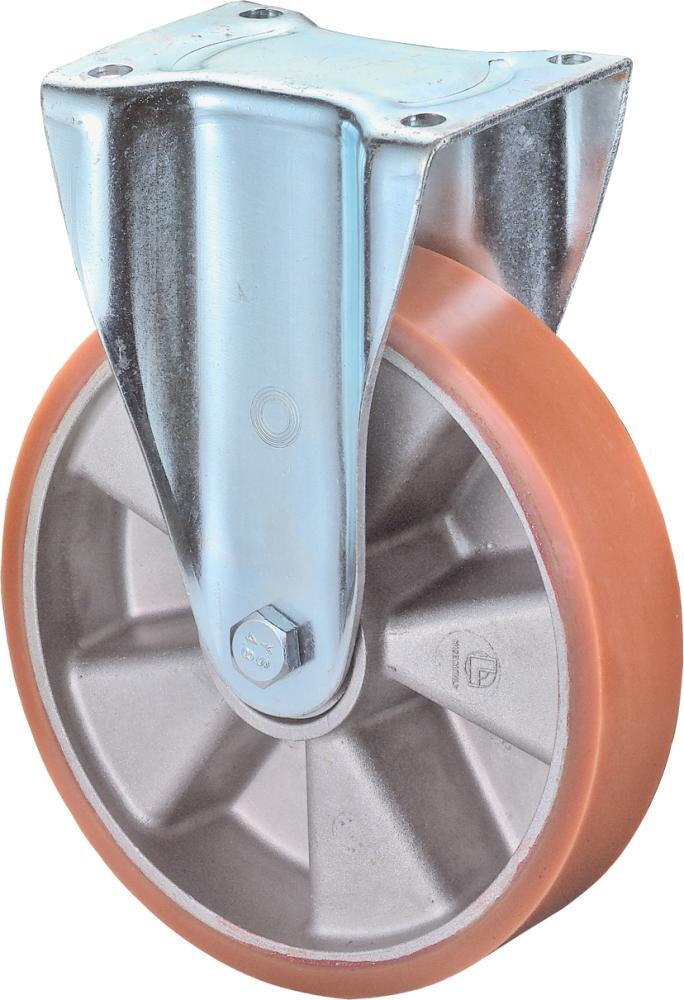 Bockrolle 125mm N110.B90 Platte,Polyure Guss,KL N110.B90.129 1 Bockrolle 125mm N110.B90 Platte,Polyure Guss,KL N110.B90.129