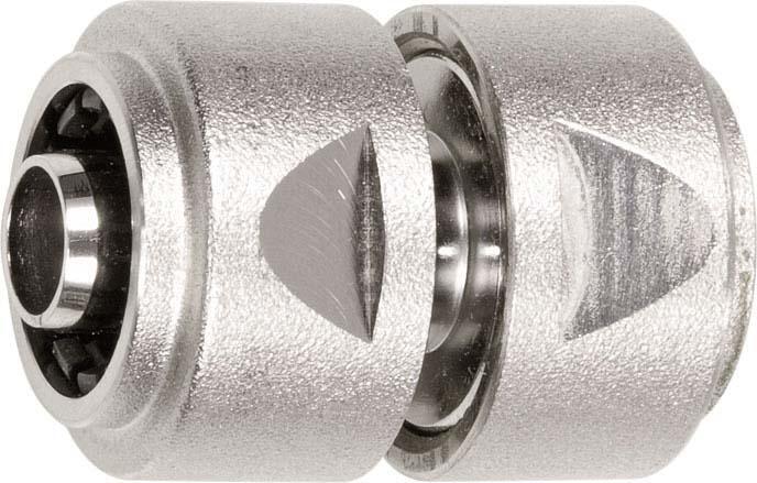 Schlauchverbinder 3/4" - 19mm MS Ni m. Spannmutter GEKA plus Stecksystem 1 Schlauchverbinder 3/4" - 19mm MS Ni m. Spannmutter GEKA plus Stecksystem