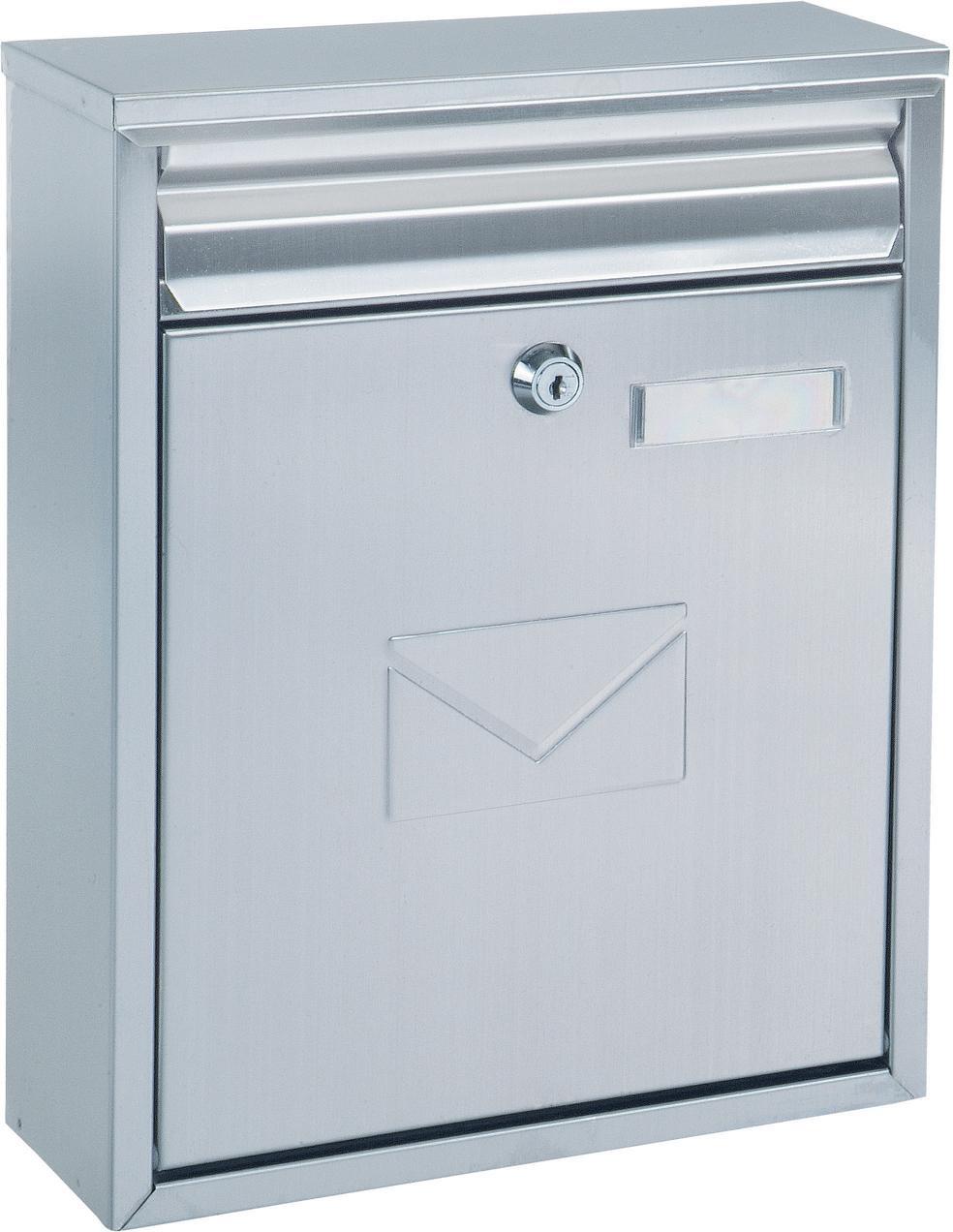 Briefkasten Como Edelstahl 1 Briefkasten Como Edelstahl