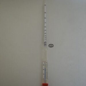 Alkoholometer mit Thermometer