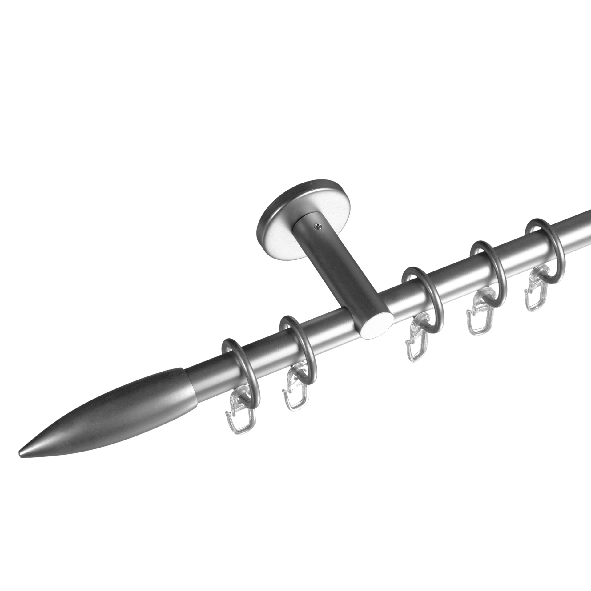 Gardinenstange Bullet 16 mm Stilgarnitur 1 Gardinenstange Bullet 16 mm Stilgarnitur