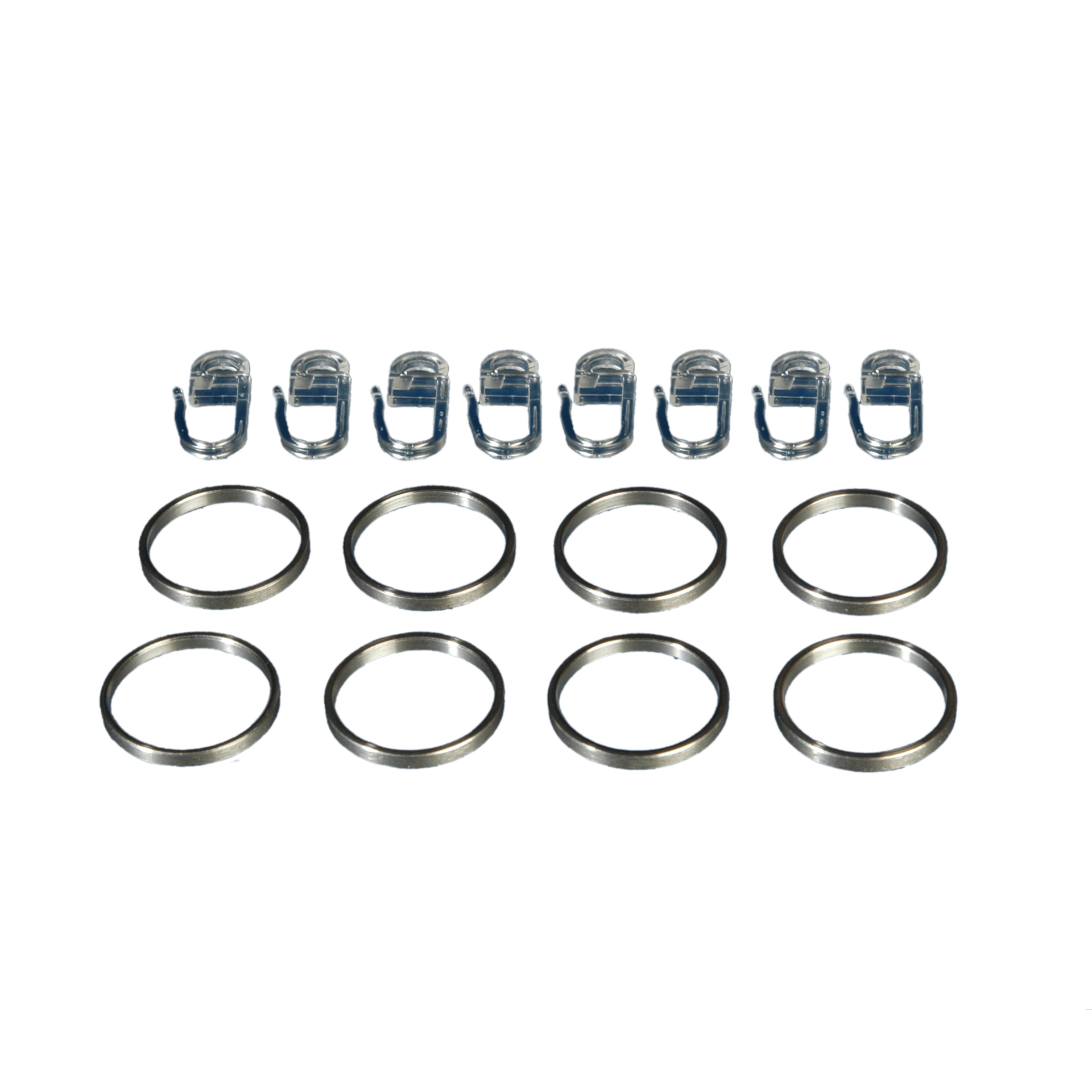Gardinenring mit Faltenlegehaken Inox Skandinavia ø 16 mm 1 Gardinenring mit Faltenlegehaken Inox Skandinavia ø 16 mm
