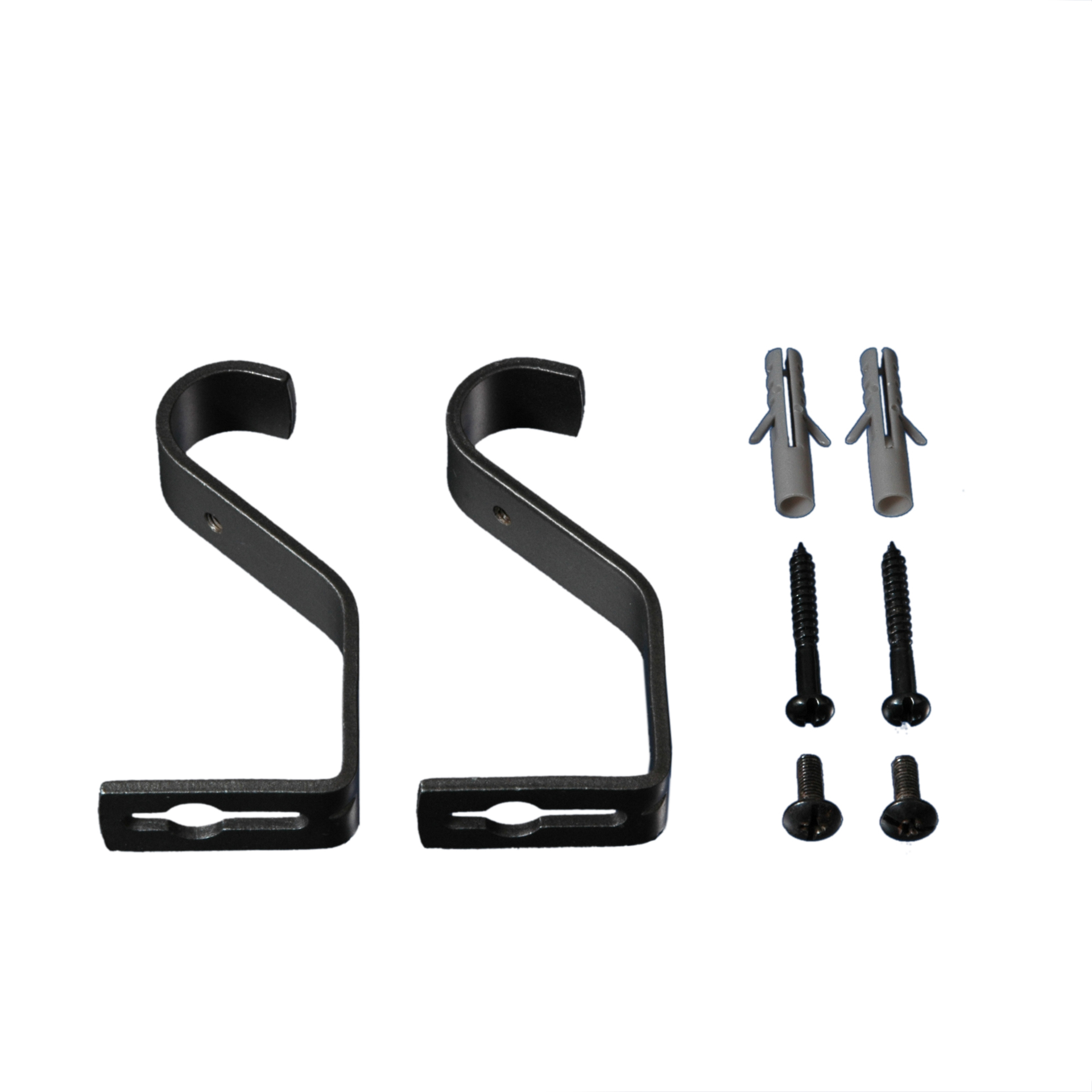 Träger offen für Gardinenstangen 7cm, einläufig, 2 Stück 1 Träger offen für Gardinenstangen 7cm, einläufig, 2 Stück