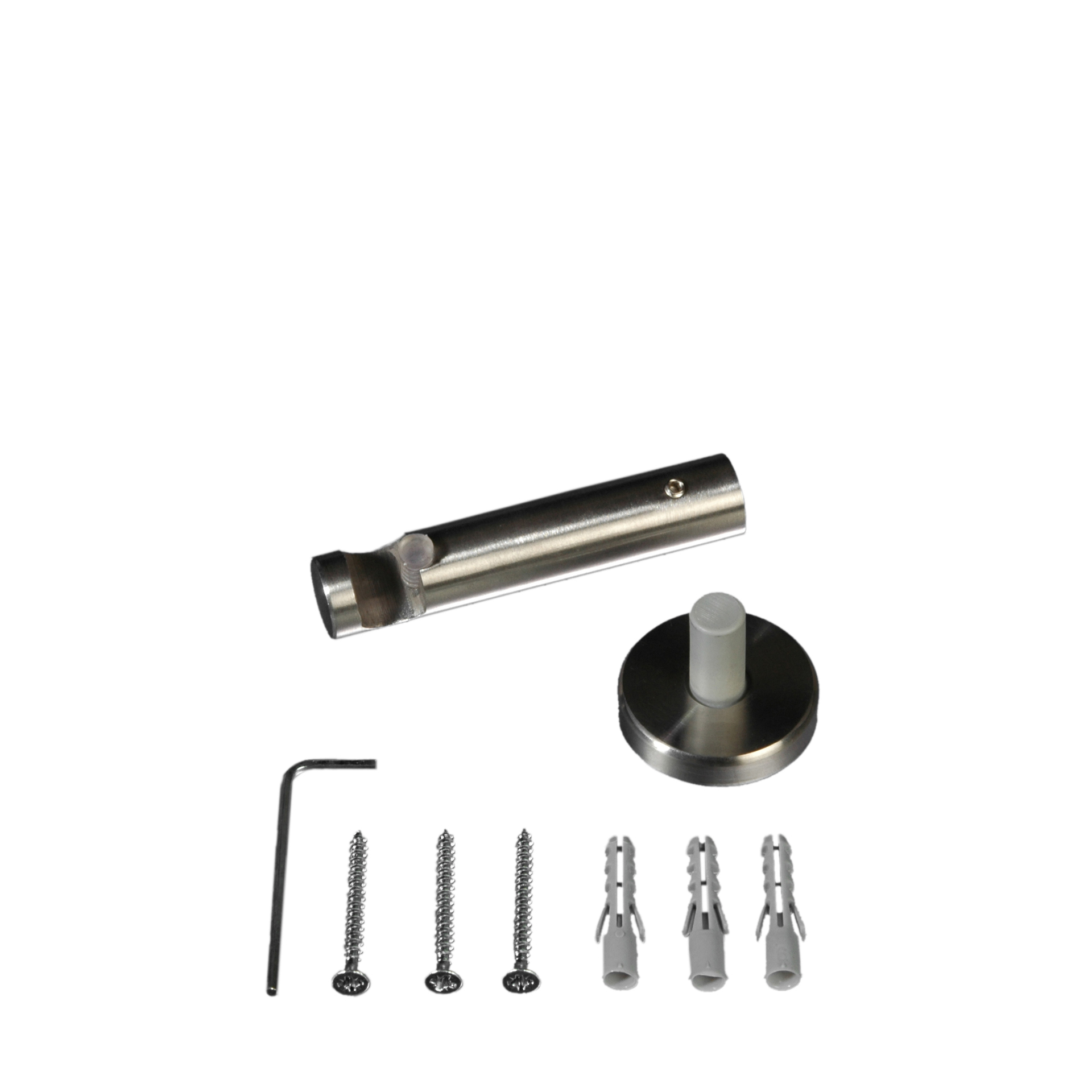 Träger für Gardinenstangen Prima, Ø12mm, 7,5cm 1 Träger für Gardinenstangen Prima, Ø12mm, 7,5cm