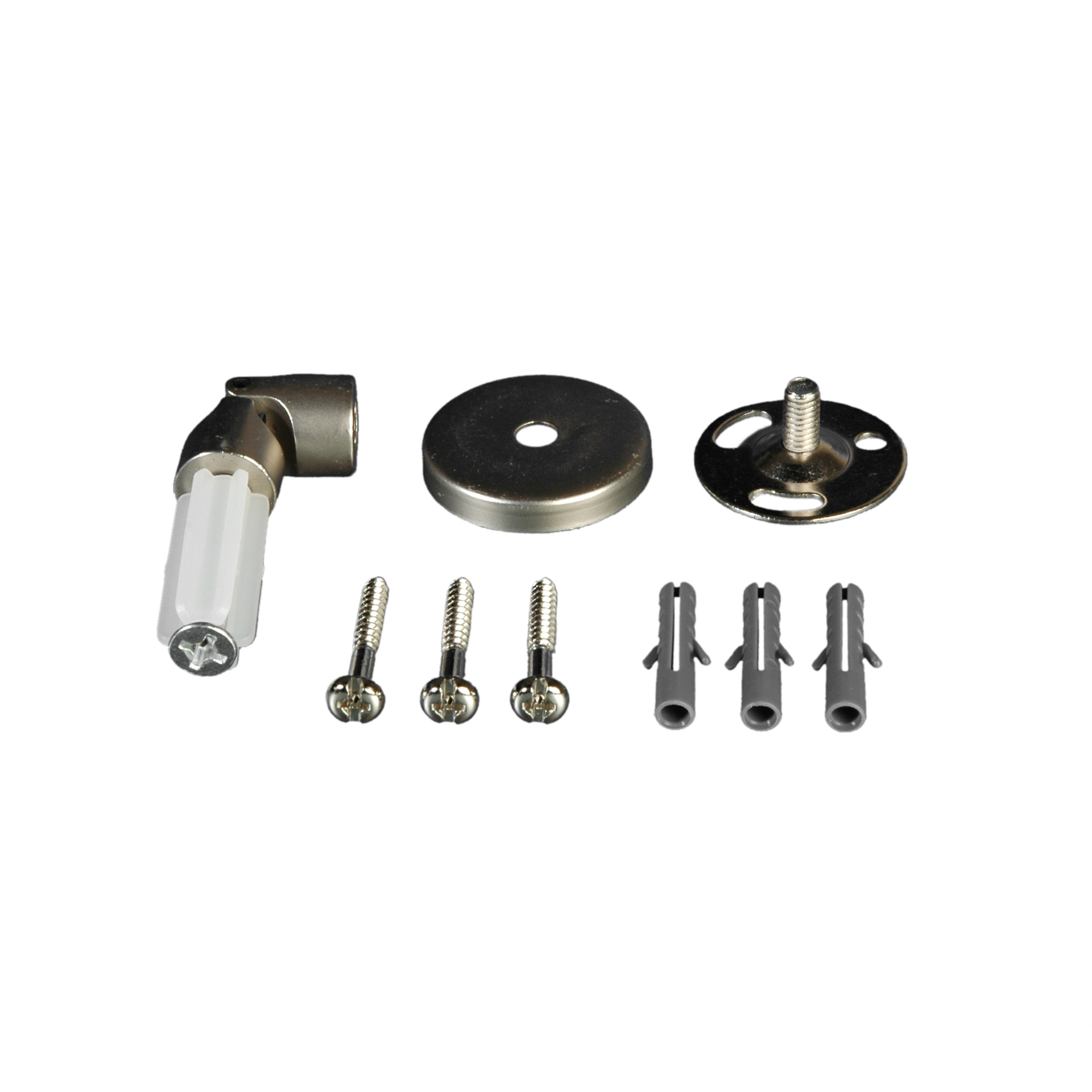 Träger für Gardinenstangen Dachschräge Ø16mm, 1 Stück 1 Träger für Gardinenstangen Dachschräge Ø16mm, 1 Stück