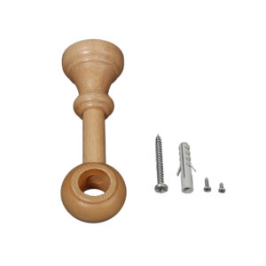 Träger für Gardinenstangen Flora 12 cm einläufig