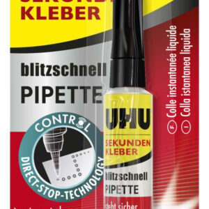 Sekundenkleber blitzschnell flüssig