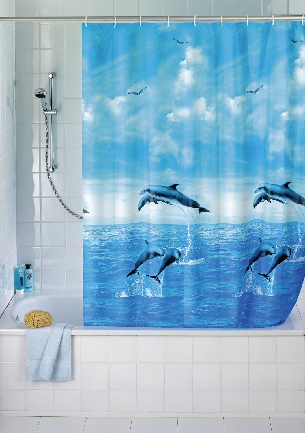 PEVA Duschvorhang 180x200 cm 1 PEVA Duschvorhang 180x200 cm