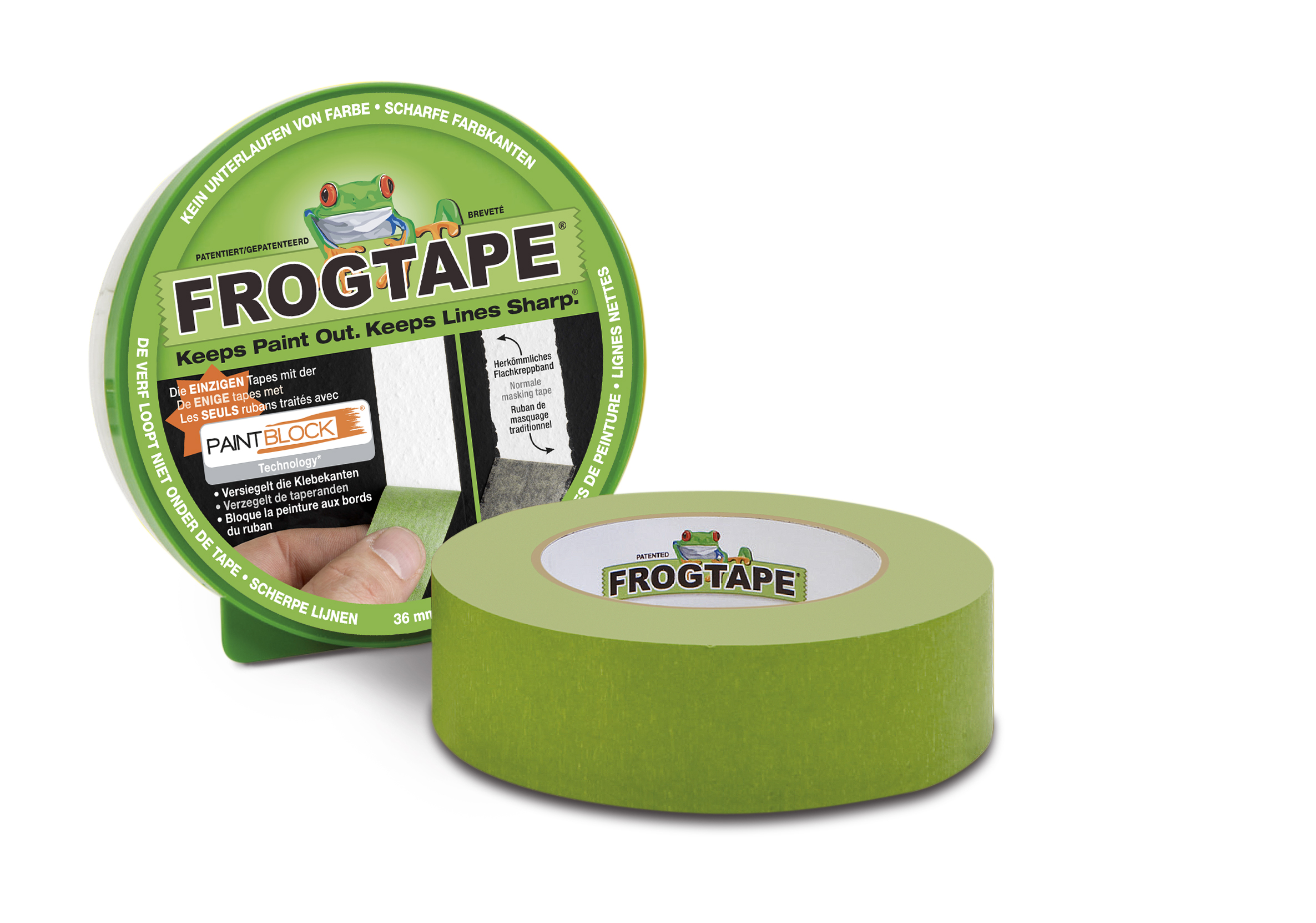 FrogTape Malerabdeckband 1 FrogTape Malerabdeckband