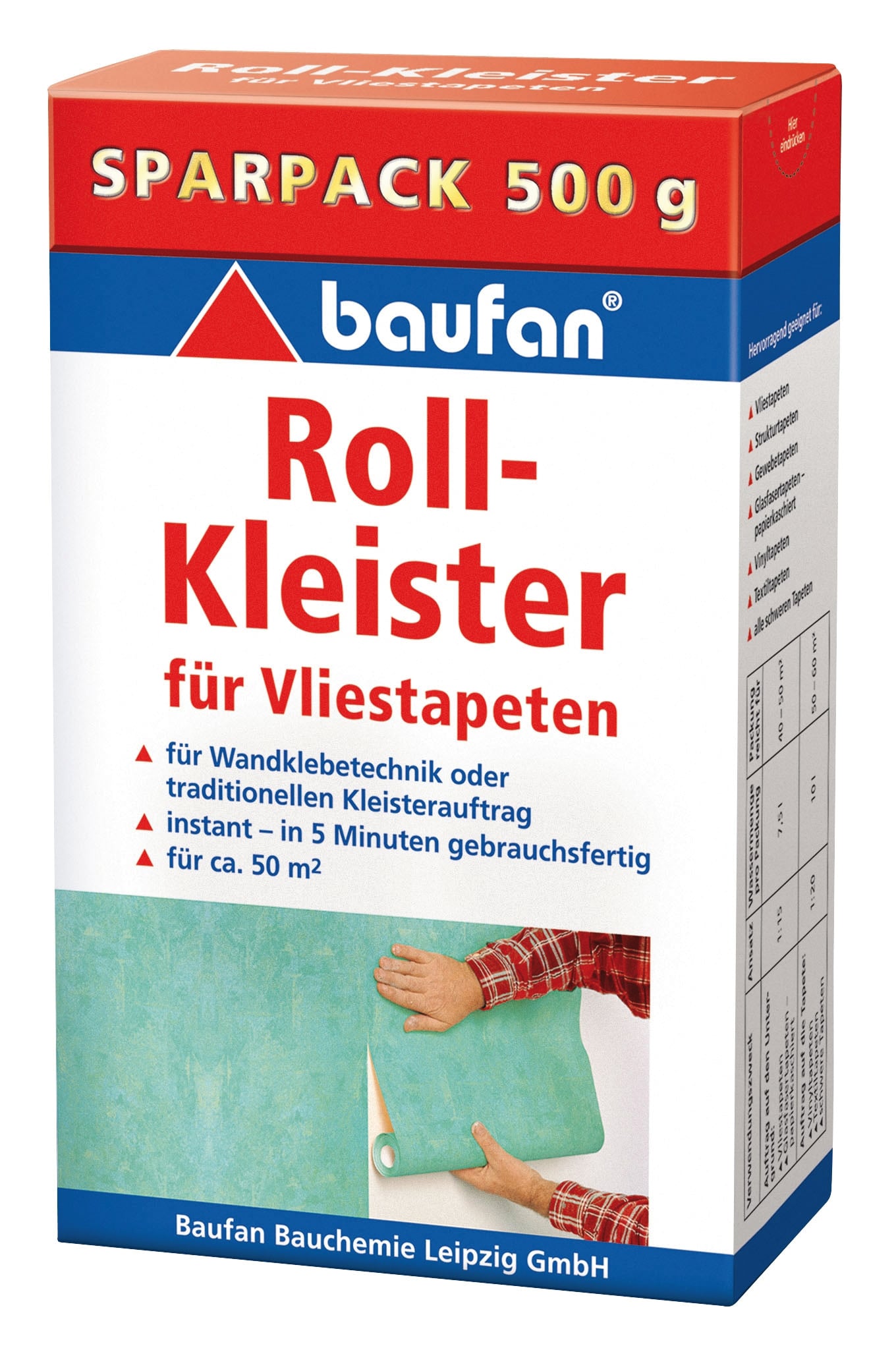 Baufan Roll-Kleister 500 g 1 Baufan Roll-Kleister 500 g