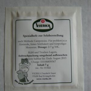 Trockenhefe Sekt für 7g