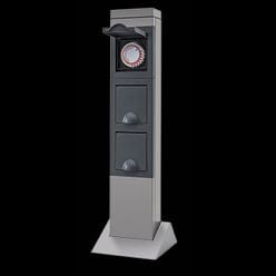 Steckdose 2-fach mit Timer Steelcraft