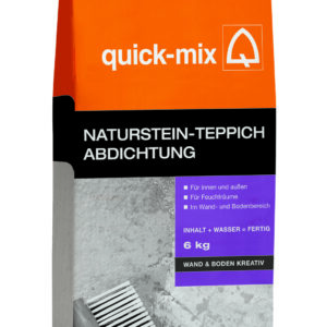 Naturstein-Teppich Abdichtung