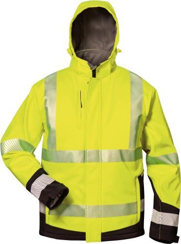 Warnschutz-Softshell-Jacke MELVIN 1 Warnschutz-Softshell-Jacke MELVIN